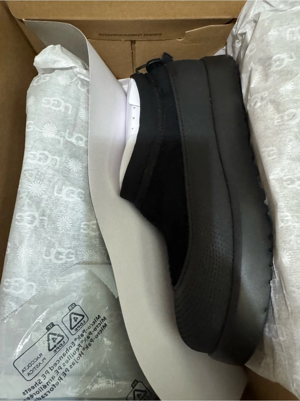 UGG Tasman Weather Hybrid Big Kids' Black Slip-On